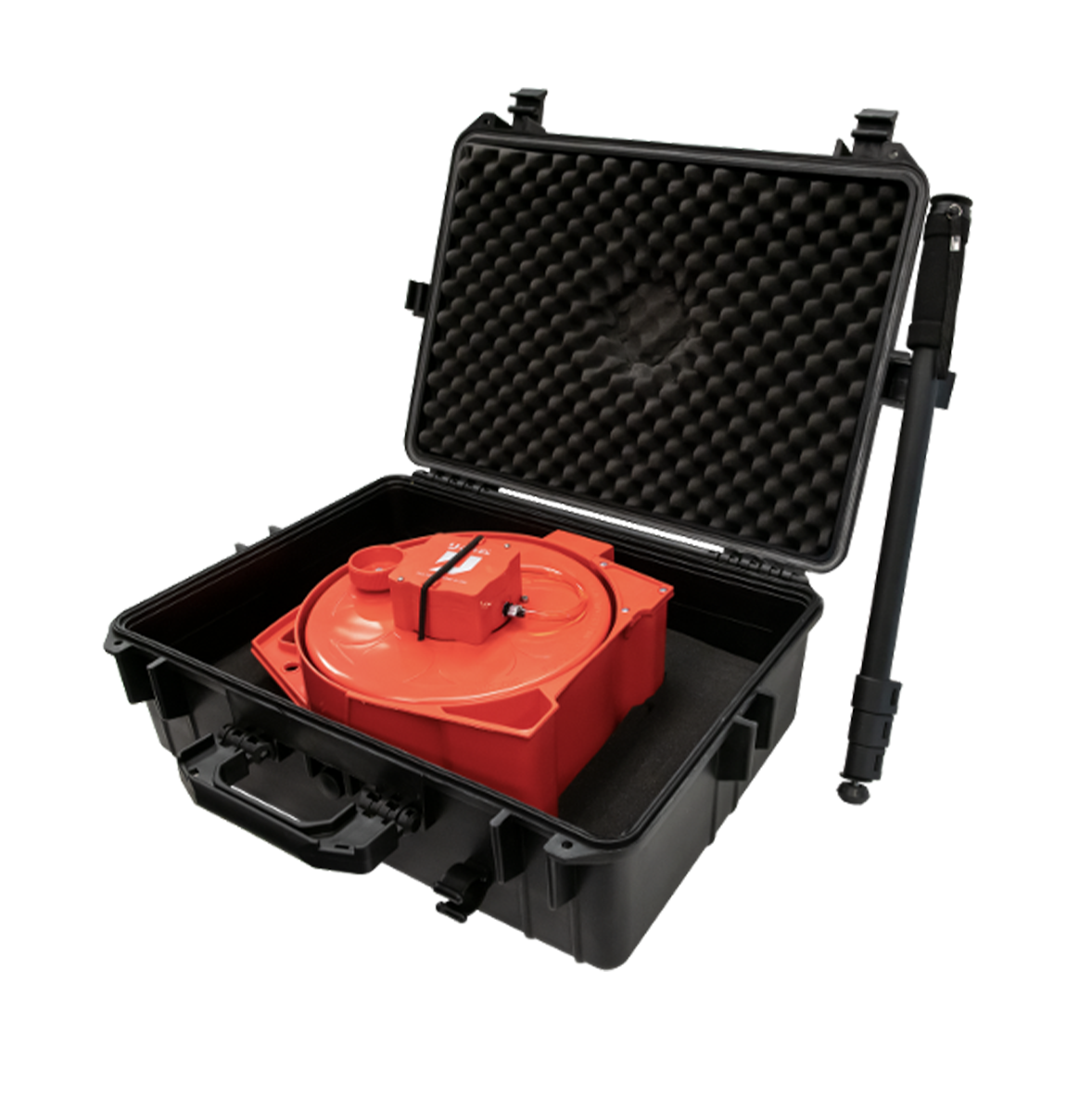 Precision Construction Altimeter with Bluetooth, Carrying case, Monopod, and U-Level app 1/16" accuracy